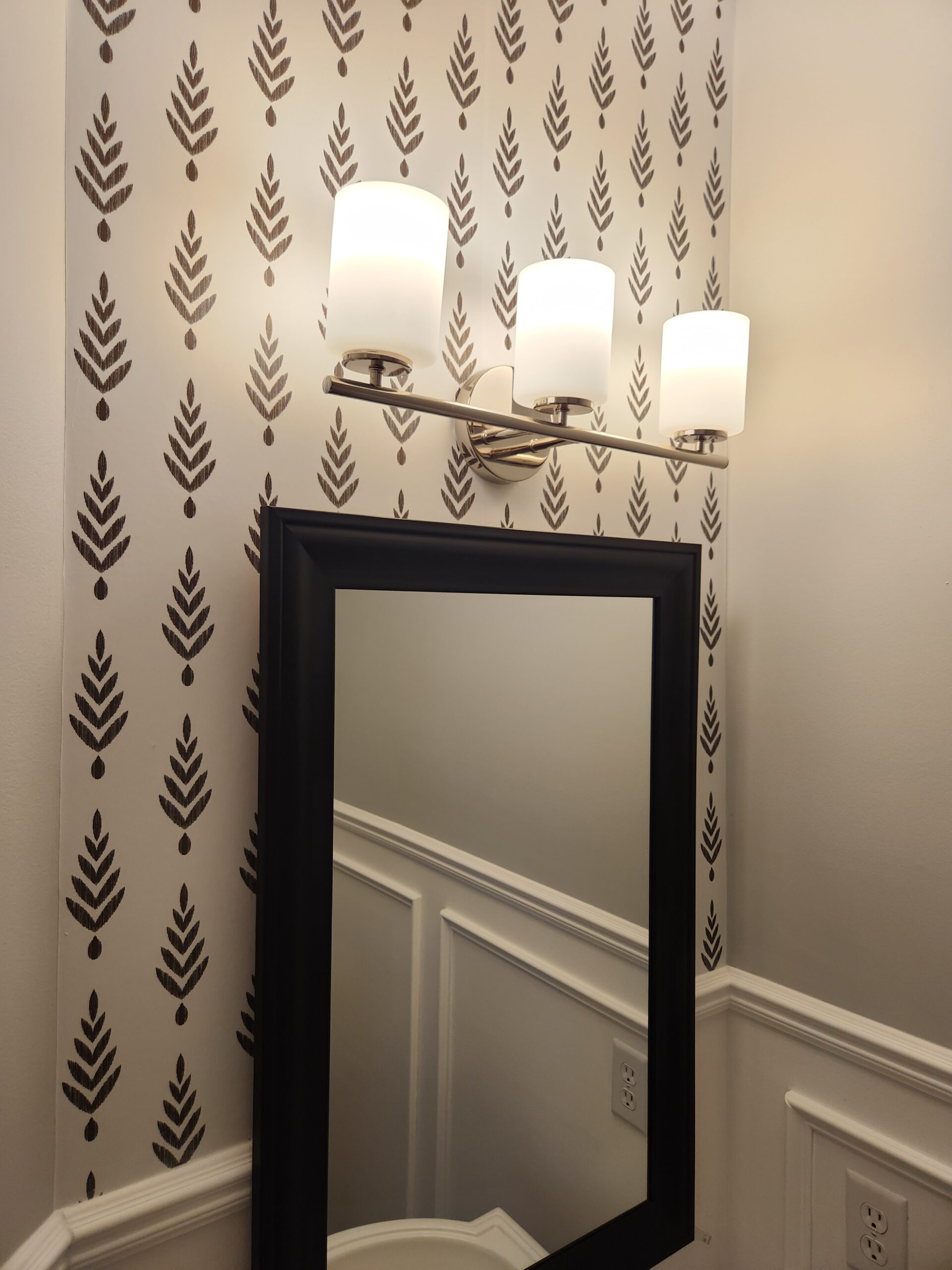 Beautiful Small Powder Room: Decorating Ideas & Update Reveal